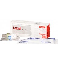 Tazid IM/IV Injection 250 mg vial