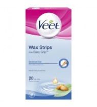 Veet Wax Strips For Sensitive Skin 20 pack