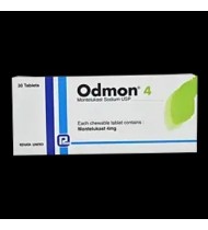 Odmon Chewable Tablet 4 mg