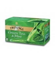 TWININGS GREEN TEA AND MINT 50G