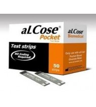 AlCose Pocket Portable Glucose Strip 50pcs