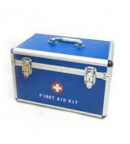 First Aid Box China Blue color