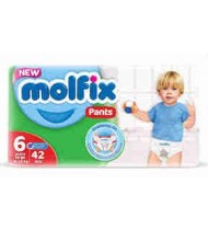 Molfix Baby Diaper Pants 6 Extra Large 15-22 Kg