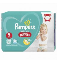 Pampers Baby Dry Size 5 Essential Pack Pants 12-17 kg