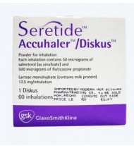 SERETIDE ACCUHALER/DISKUS