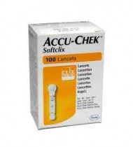 Accu Chek Softclix Lancet 100