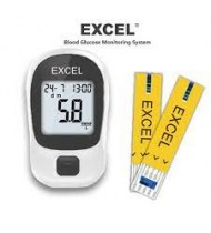 Excel Blood Glucose Monitoring System Glucometer