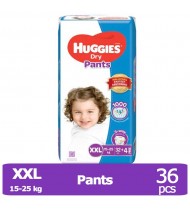 Huggies Dry Pant Diaper XXL-36 Pcs (15-25 KG) - Malaysian