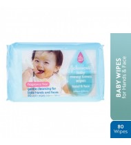 Johnson's Baby Messy Times Wipes (80 Wipes)