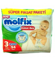 Molfix Baby Diaper Pants Super Pack Midi 6- 11 kg 94 pcs
