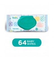 Pampers Fresh Clean Baby Wipes 64 counts