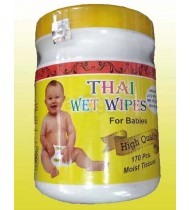 Thai Wet Wipes For Baby Moist Tissue-170 pcs