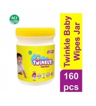 Twinkle Baby Wips Jar -120 pcs (Savlon)