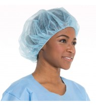Surgical Head Cap Medical Mop Clip Head Cover/Caps-Sky Blue