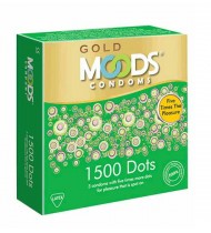 Moods Gold 1500 Dots 3 Condom