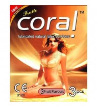 Coral Condom 3-Fruit Flavours(Girls)