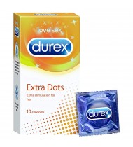 Durex Extra Dots 10 condom