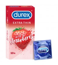 Durex Extra Thin Wild Strawberry 10 pcs