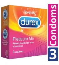 Durex Pleasure Me Condom 3 condom