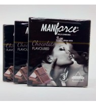 Manforce Chocolate Flavoured 3 pcs