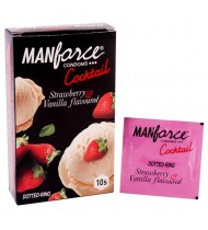 Manforce Cocktail(Strawberry+Venilla) 10 pcs