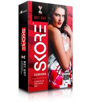 SKORE - NOT-OUT Climax Delay With Raised Dots Condom 10 pcs